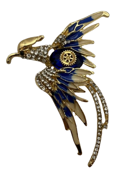 Damen-Brosche Phoenix