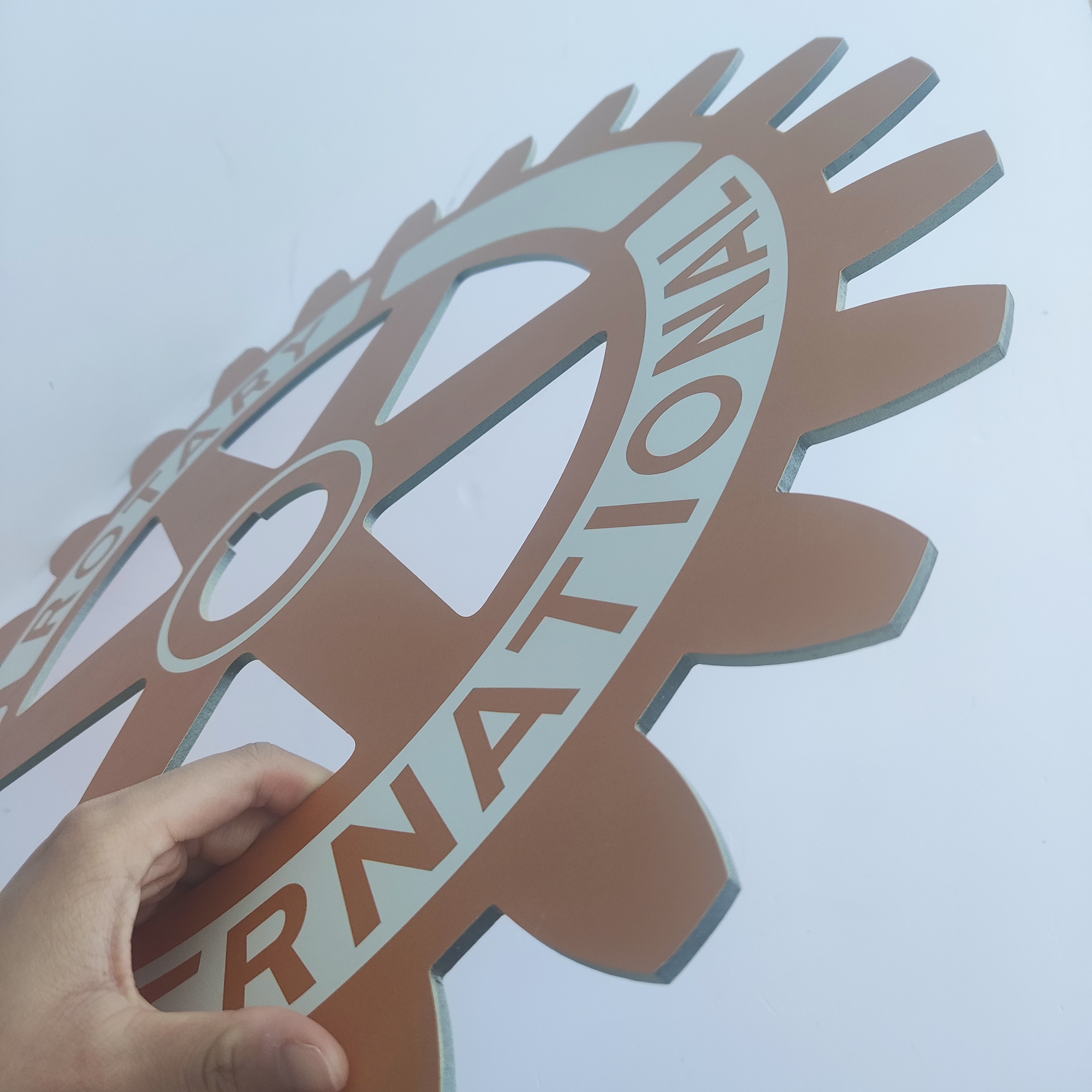 Aluminium/Hartschaumstoff Schild 