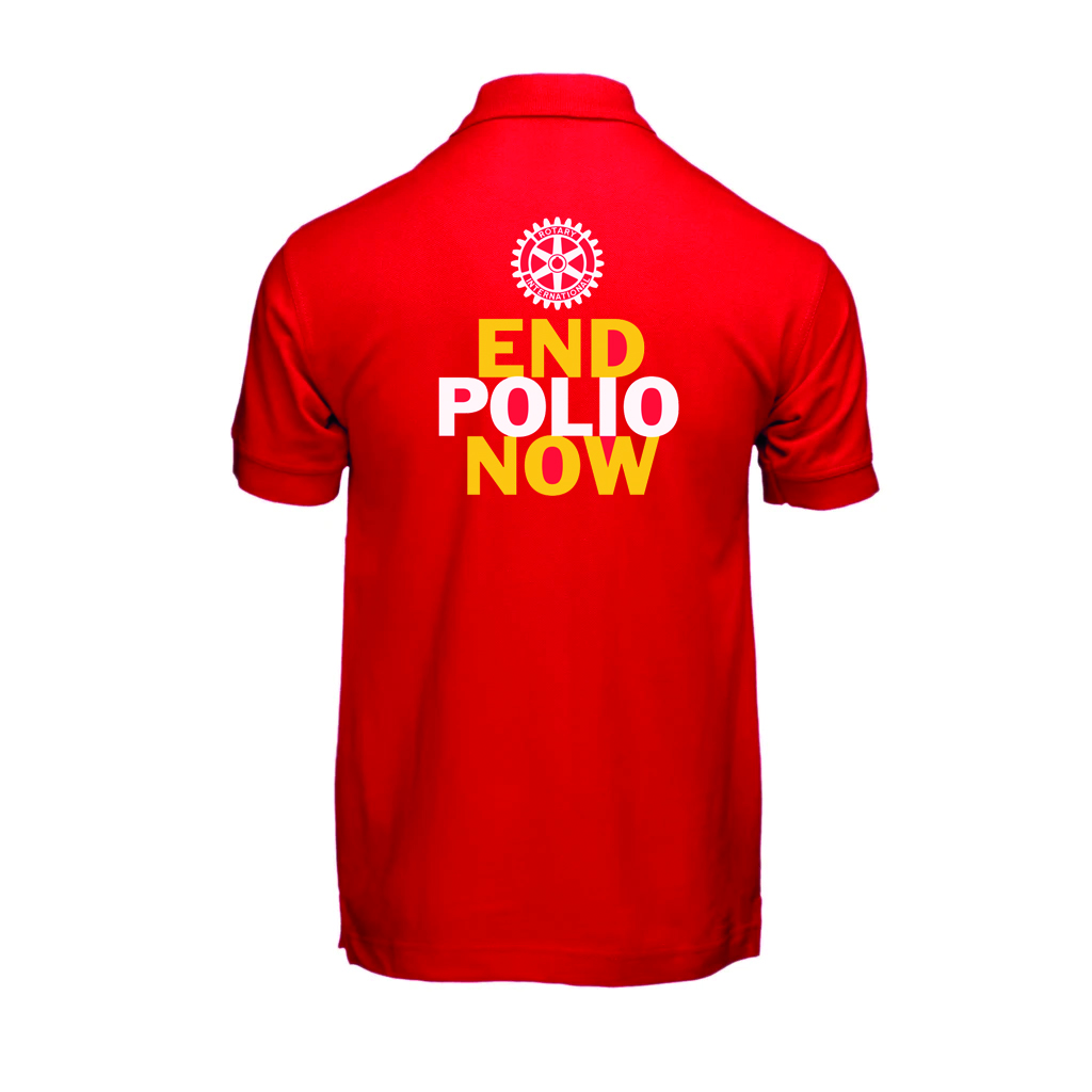 End Polio Now Poloshirt