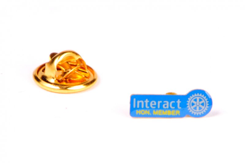Interact Honorary Member Pin