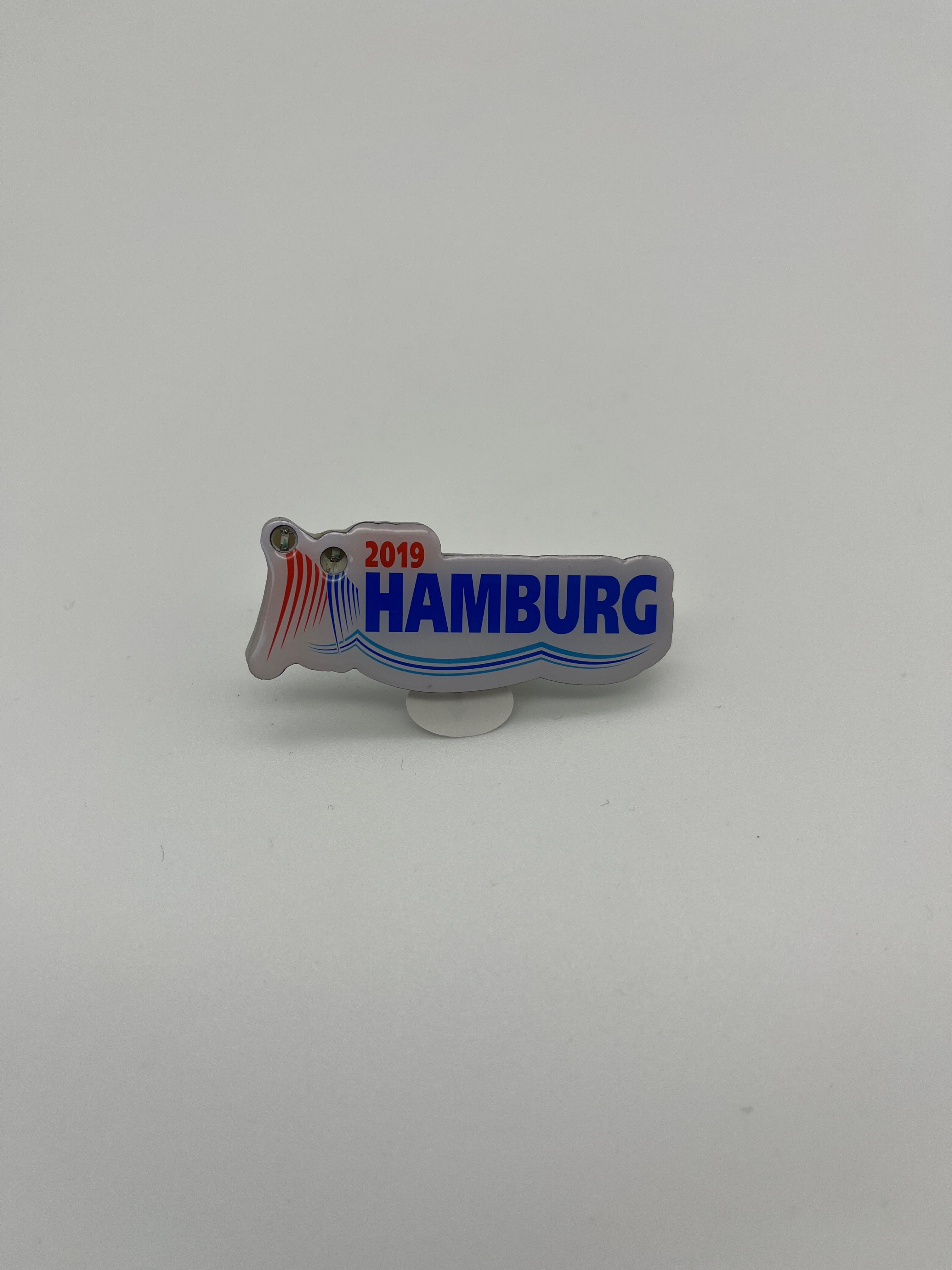 Hamburg Welkonferenz Anstecker 