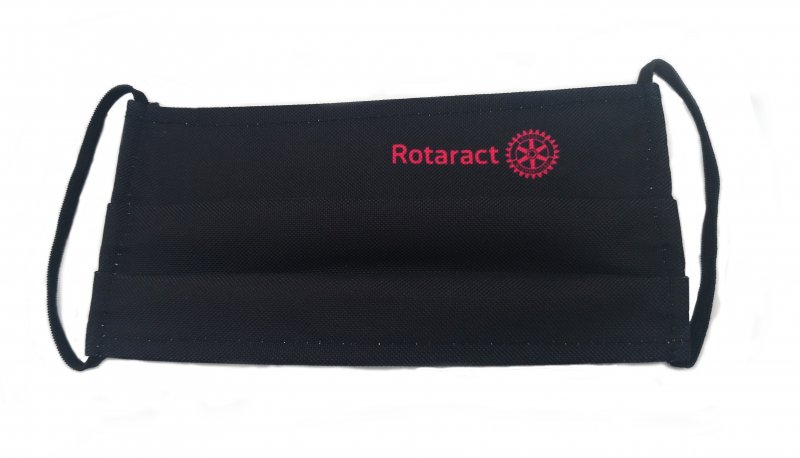 Rotaract mouth and nose mask