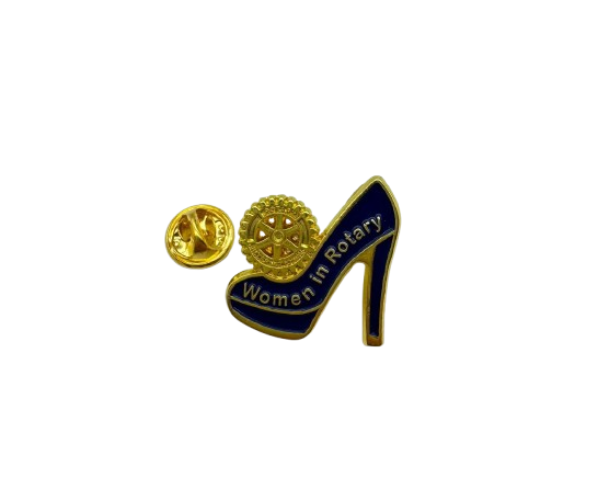 High Heel Women in Rotary Pin