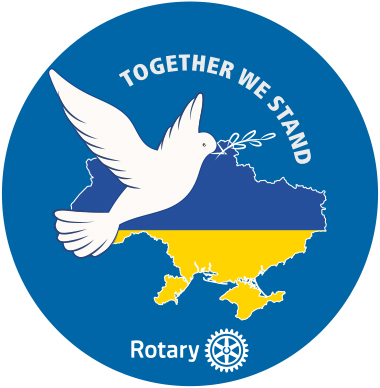 100x „Together we stand“ Ukraine Button 100x „Together we stand“ Ukraine Button