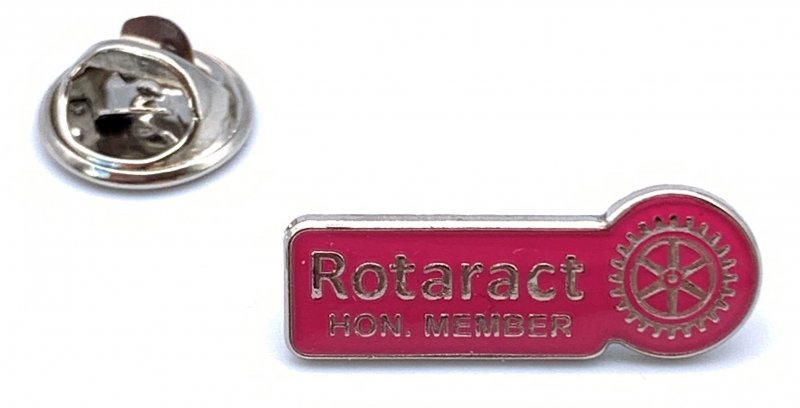 Rotaract Pin -Hon. Member- 9mm