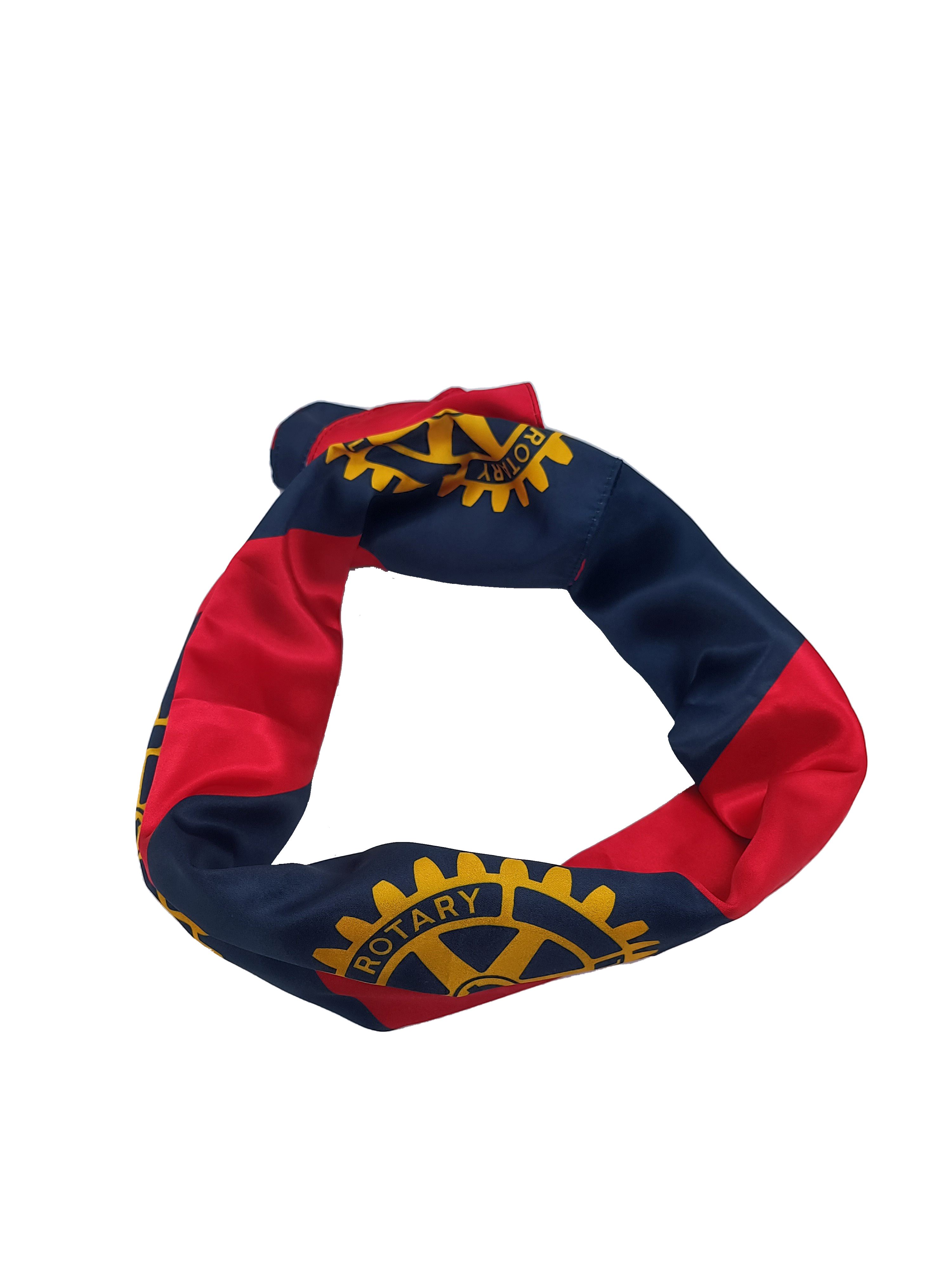 Rotary Schaltuch - Rot Blau