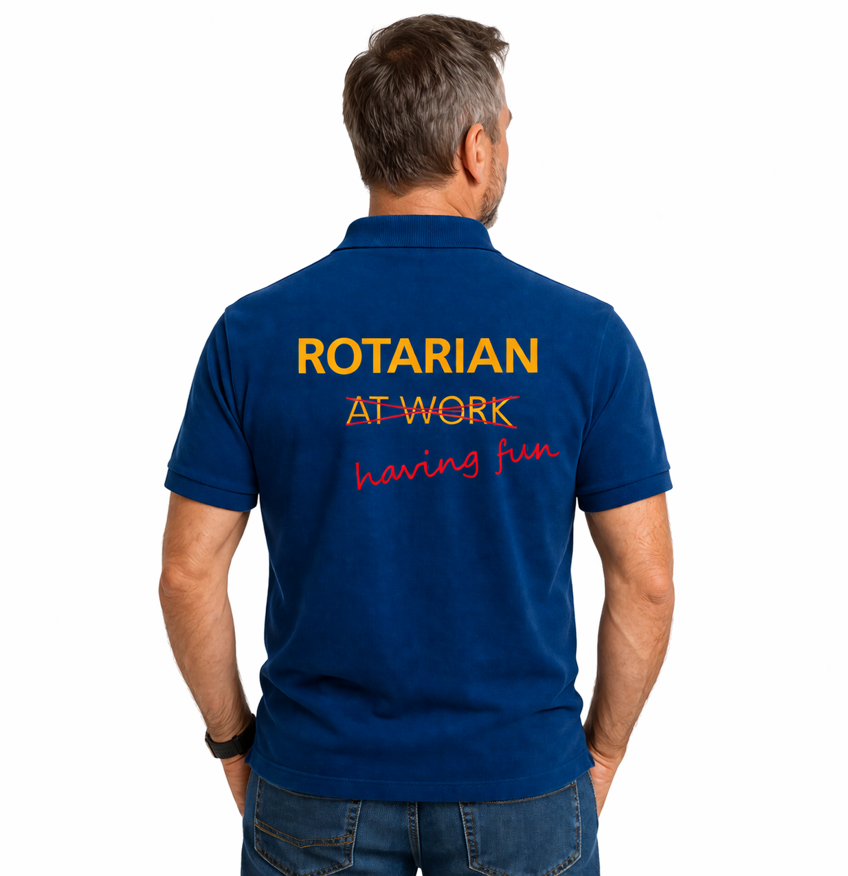 Rotarian having fun Poloshirt