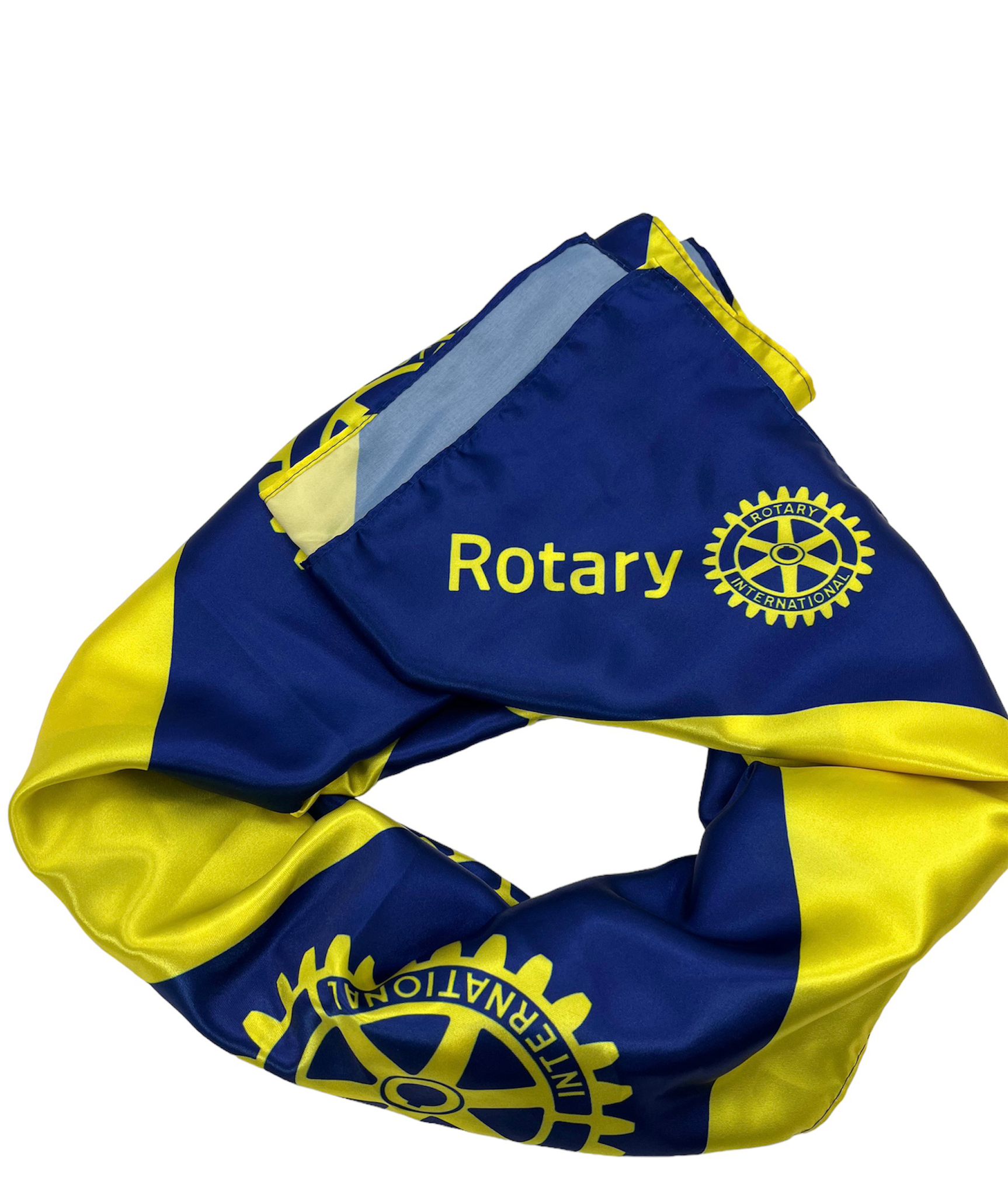 Rotary Schaltuch - Blau Gelb
