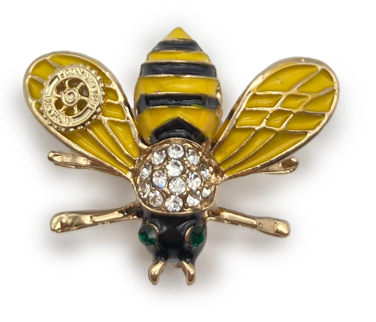 Broche femme abeille