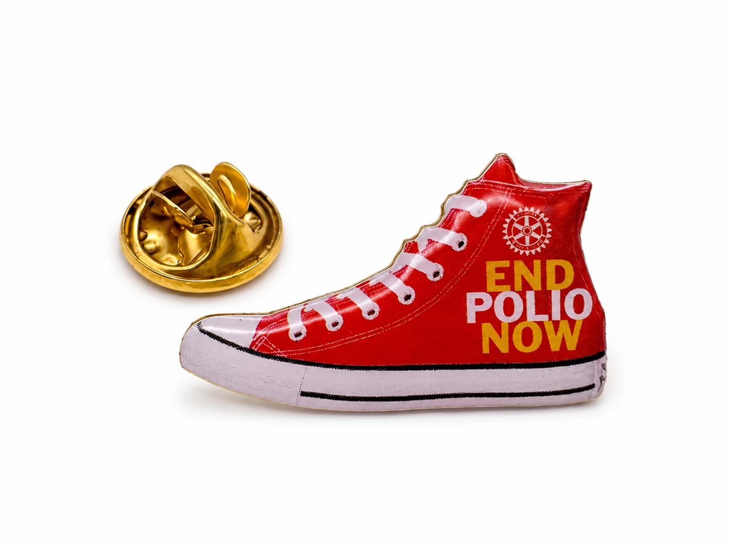 Pin End Polio Now – Basket