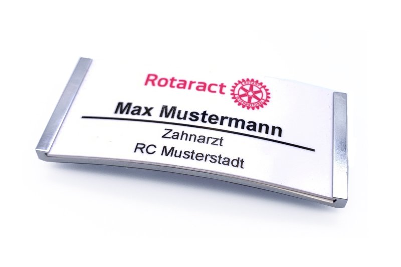 Rotaract naamplaatje