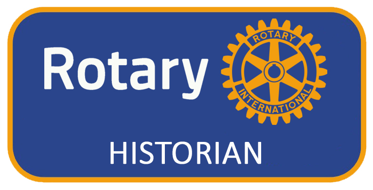 Historian Pin rectangular - blue