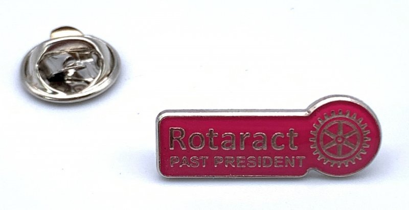 Rotaract Anstecker -Past Präsident- 9mm