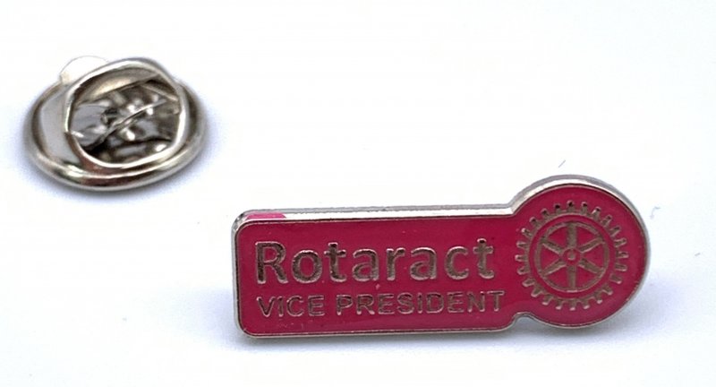 Rotaract Pin -Vize Präsident- 9mm