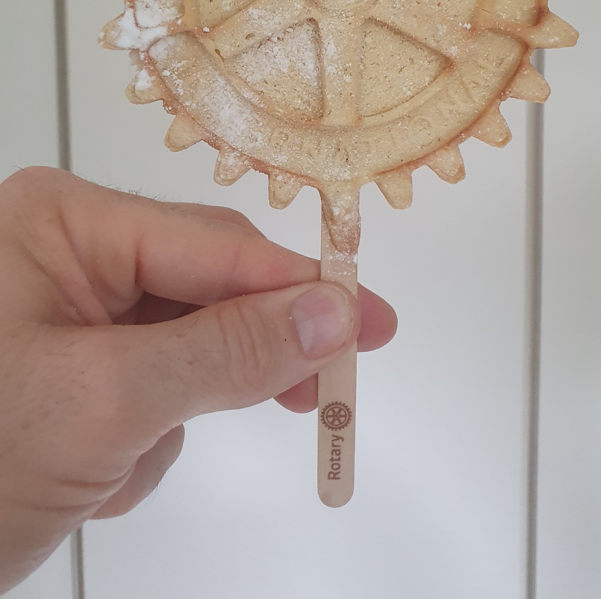 Wooden Sticks for Rotary-Wheel Waffles 