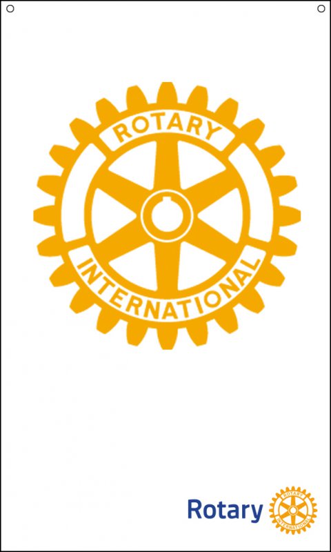 Bannière mur Rotary (150x190cm)