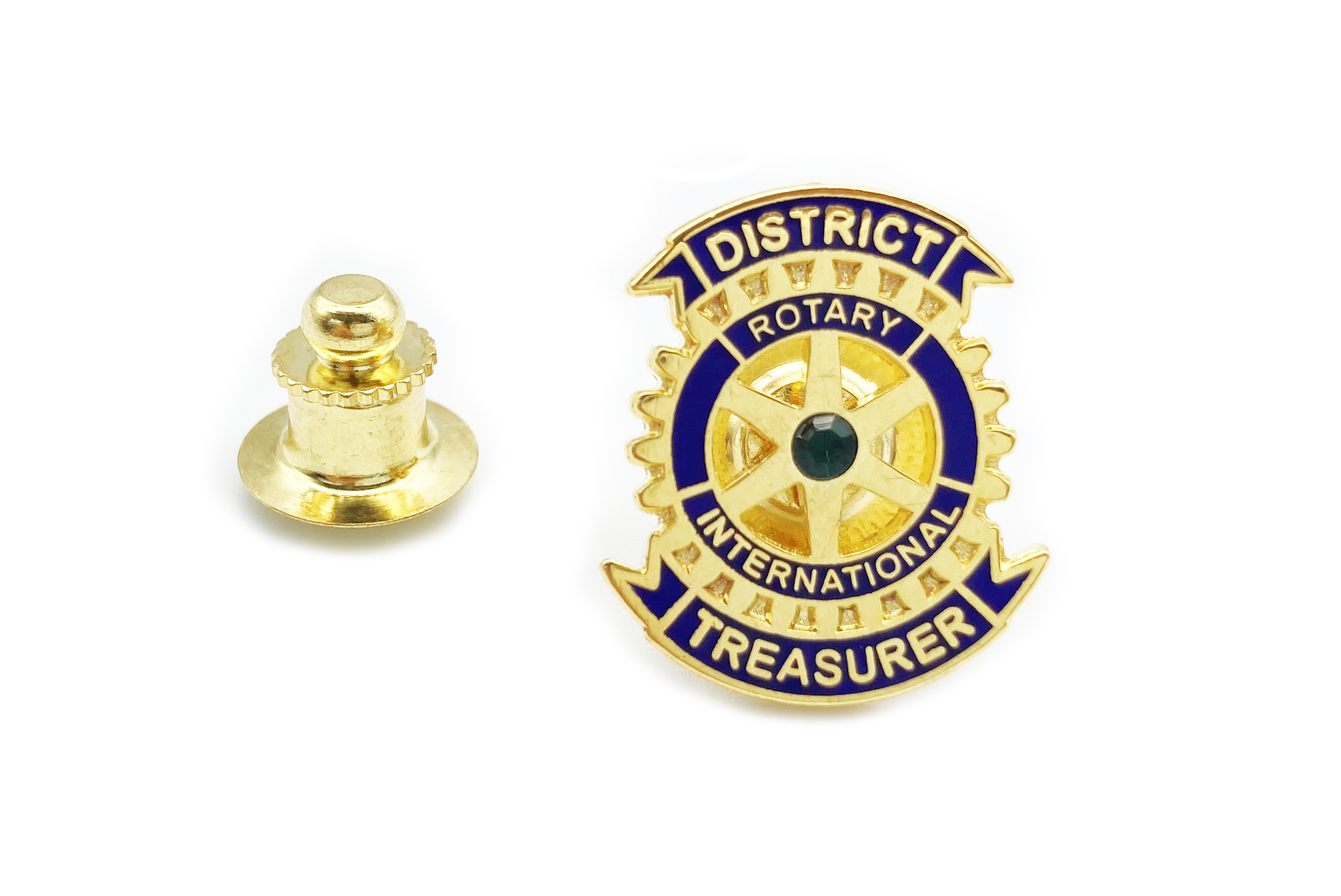  Trésorier de district Pin 