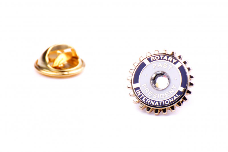 Past President Pin with Center Stone