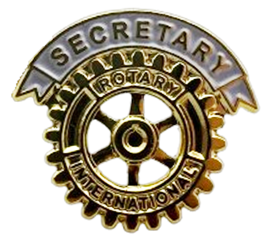 Anstecker -Secretary- 