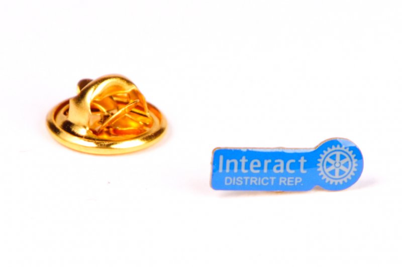 Interact Anstecker Distriktsprecher -neues Logo-