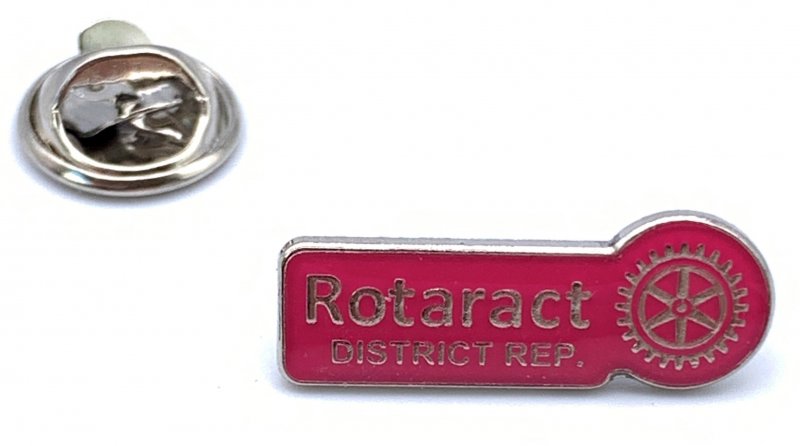 Rotaract Pin -Distriktsprecher- 9mm