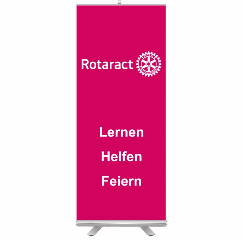 Rotaract Roll-Up Aufsteller (Display)