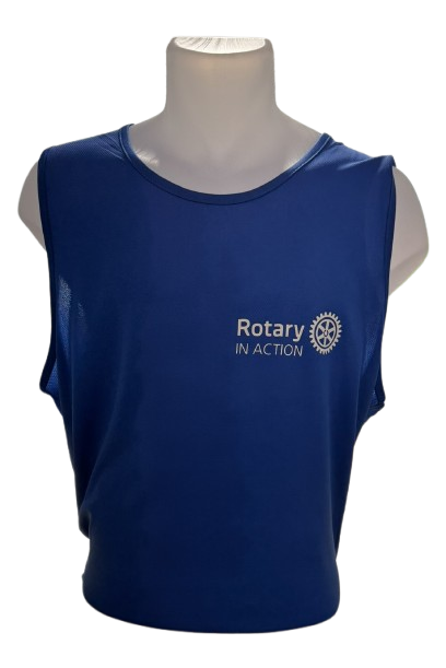 Rotary In Action Tank Top – Blue
