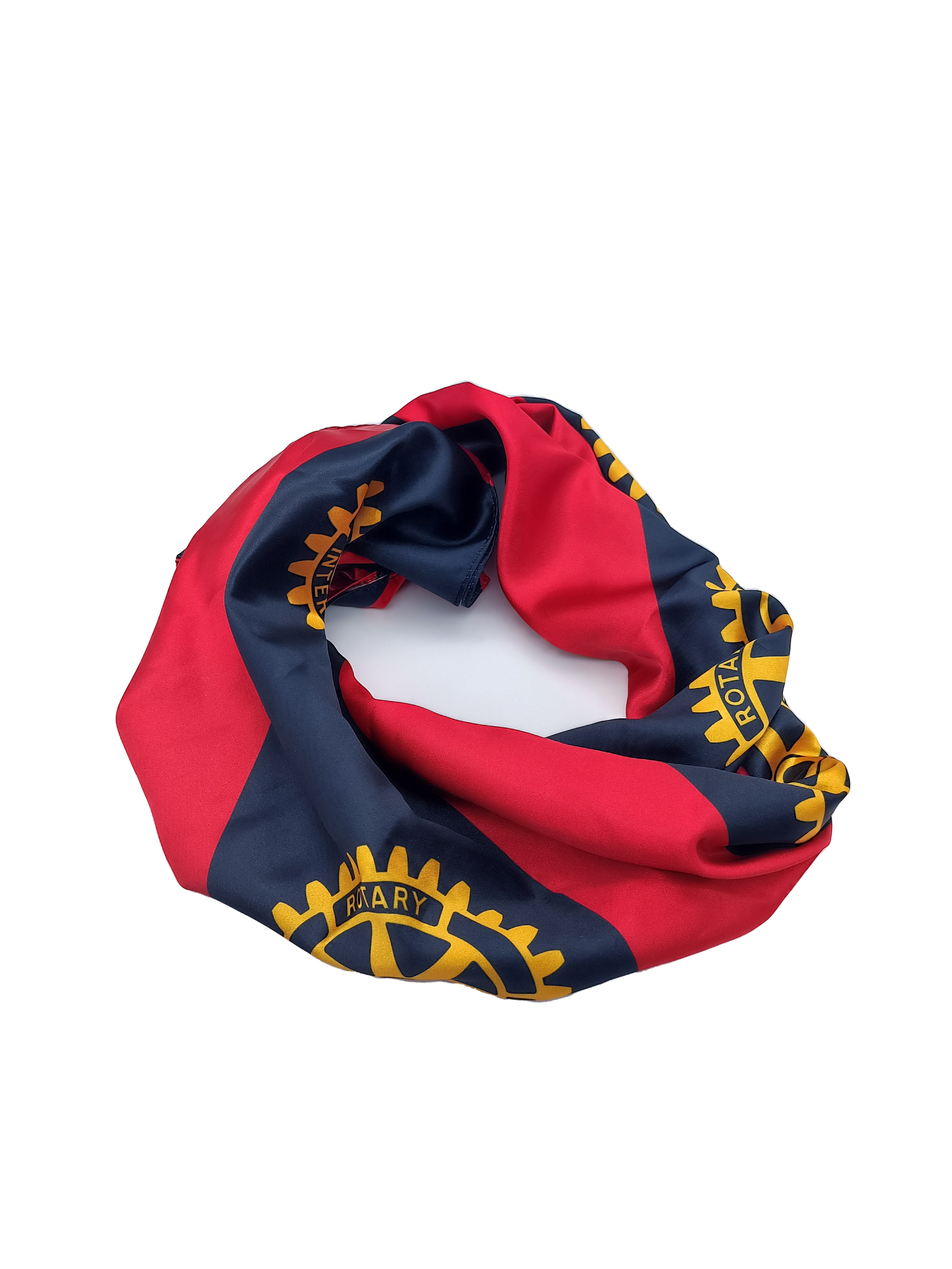 Scarf - Red blue