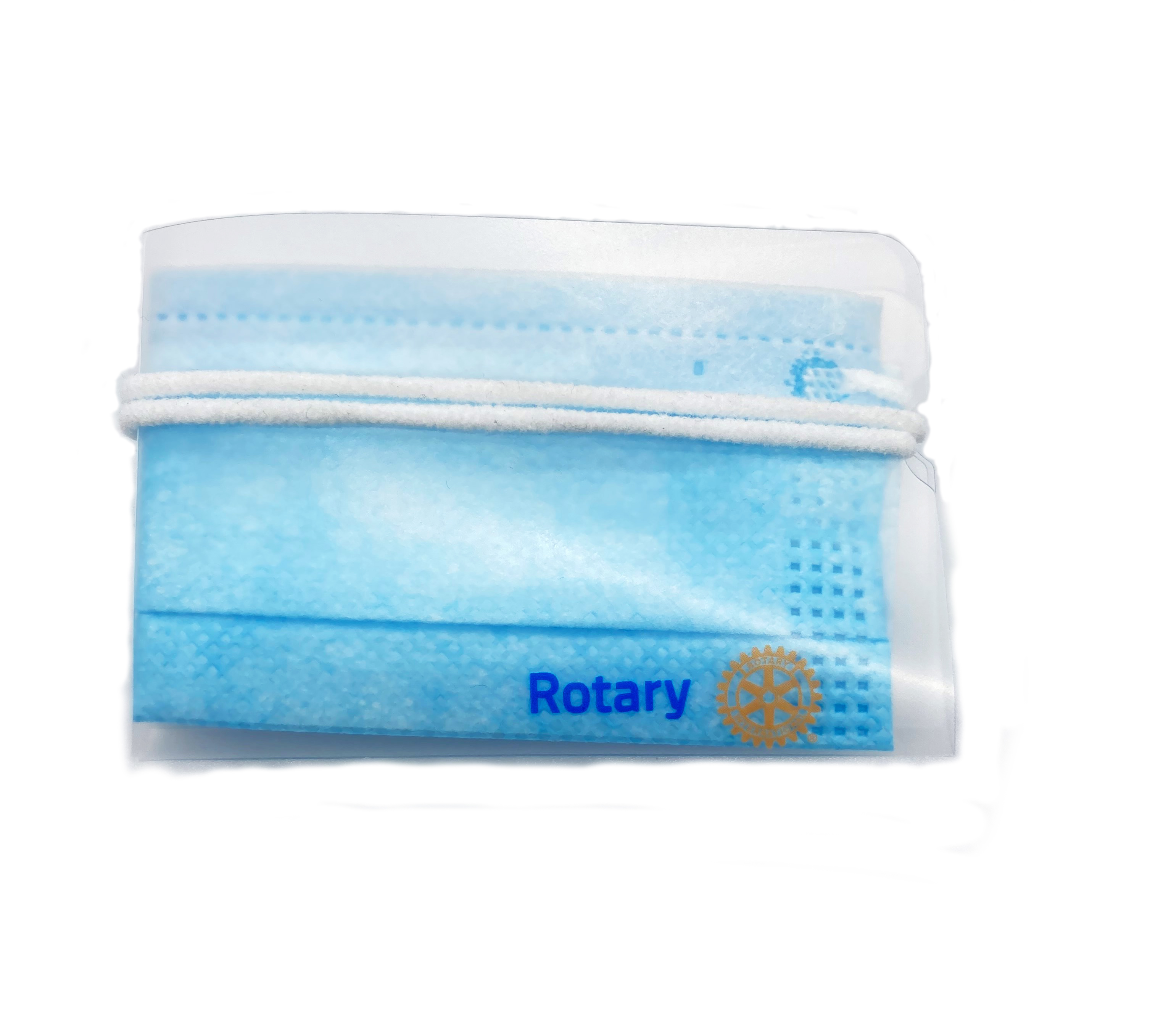 Surgical mask in practical folding bag