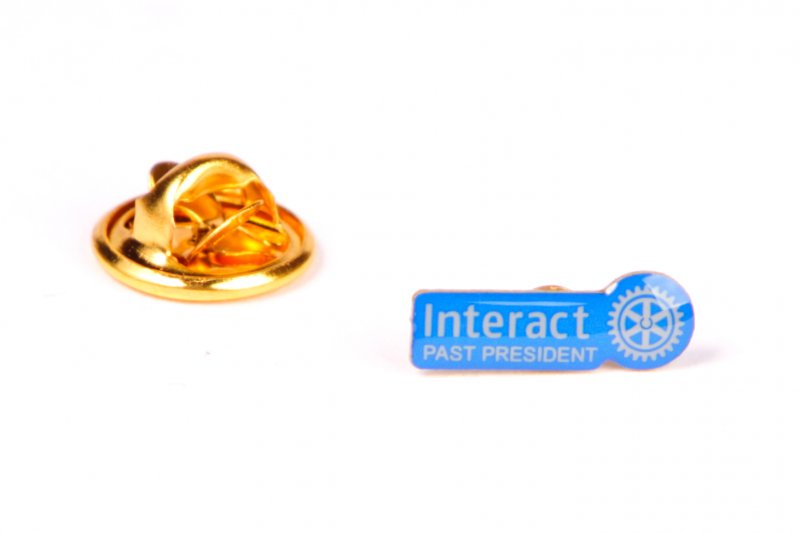 Interact Pin Past Präsident -neues Logo-