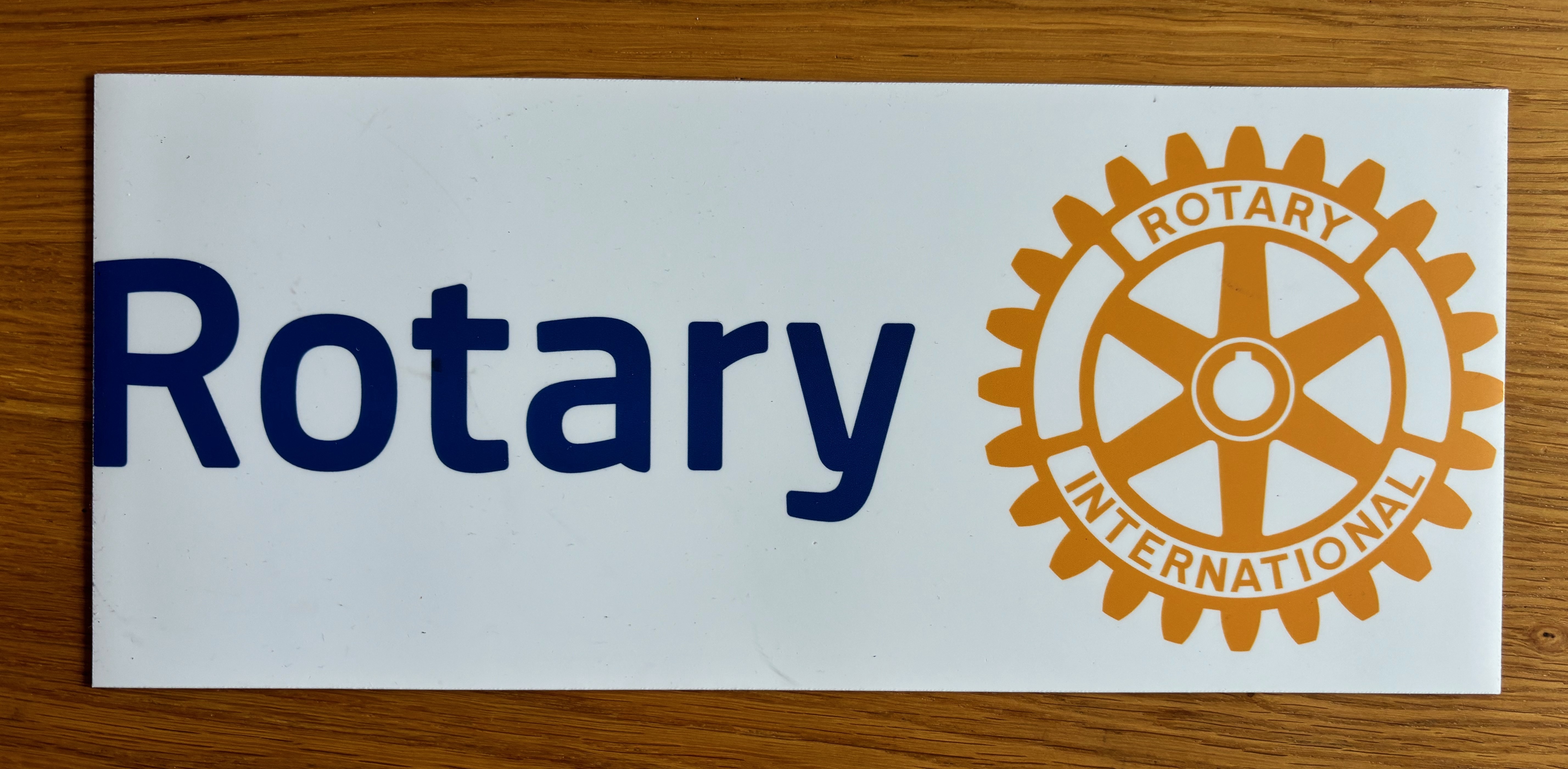 Magnetschild Rotary Masterbrand 