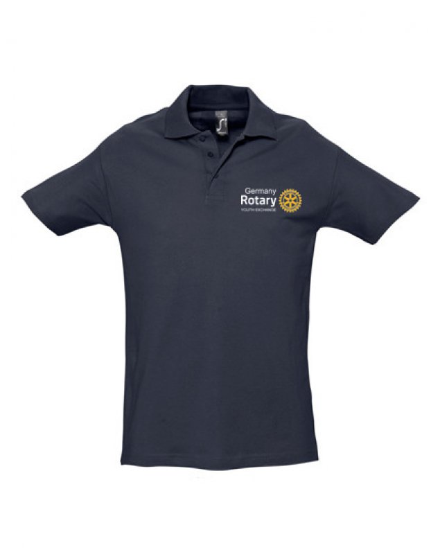 German Outbound Polo Shirt -navy-