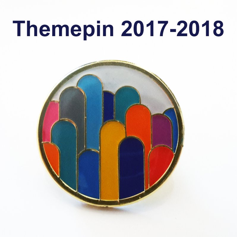 Jaarmotto Pin 2017-2018