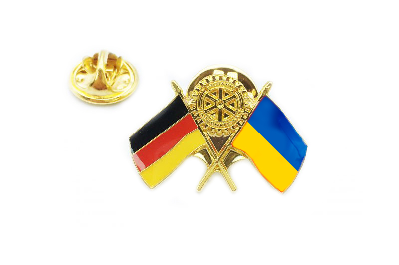 Country Pin Germany-Ukraine 