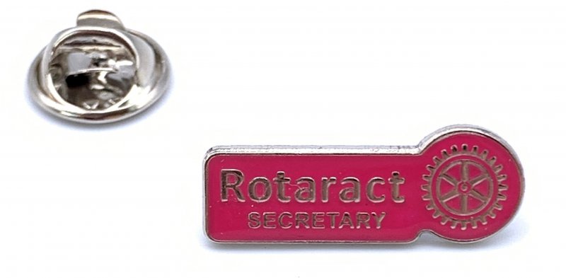 Rotaract Pin -Sekretär- 9mm