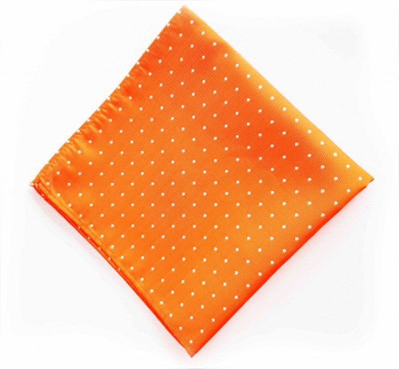 Pocket square (pochette) orange